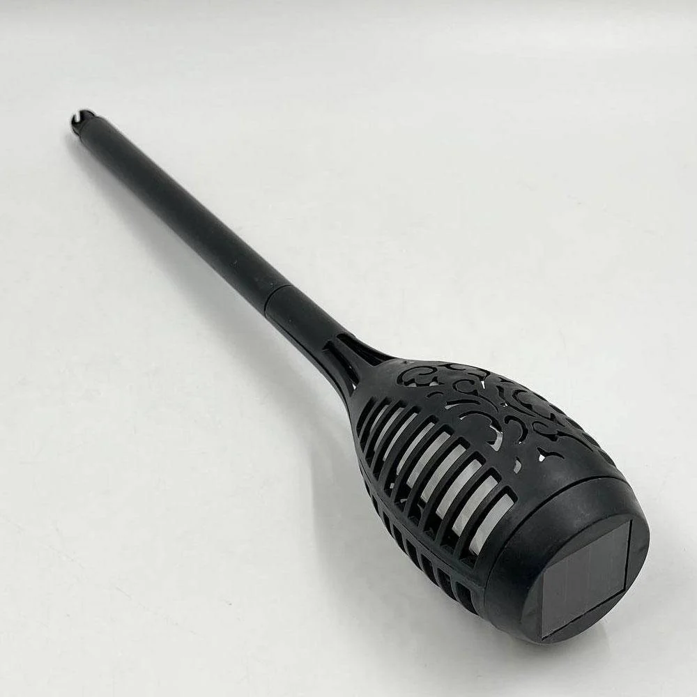 Садовий світильник Solar flame 52 см, 96 LED (ефект живого полум’я на сонячній батареї), 1 комплект – 8 шт